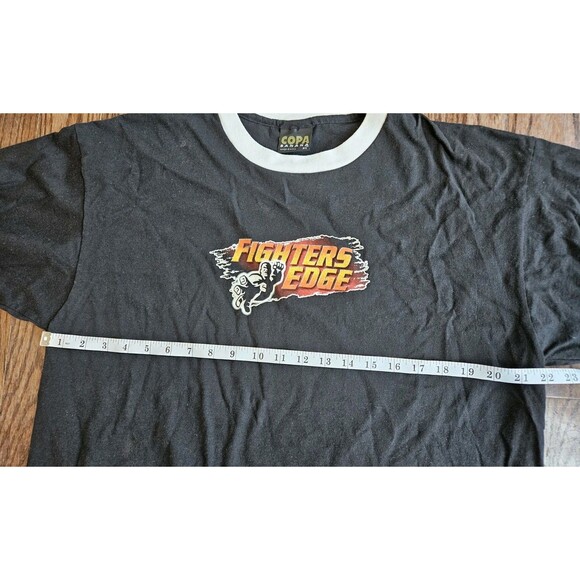 1990s Capcom Fighter’s Edge XL Shirt Video Game Promo Single Stitch Copa Banana - Picture 7 of 9